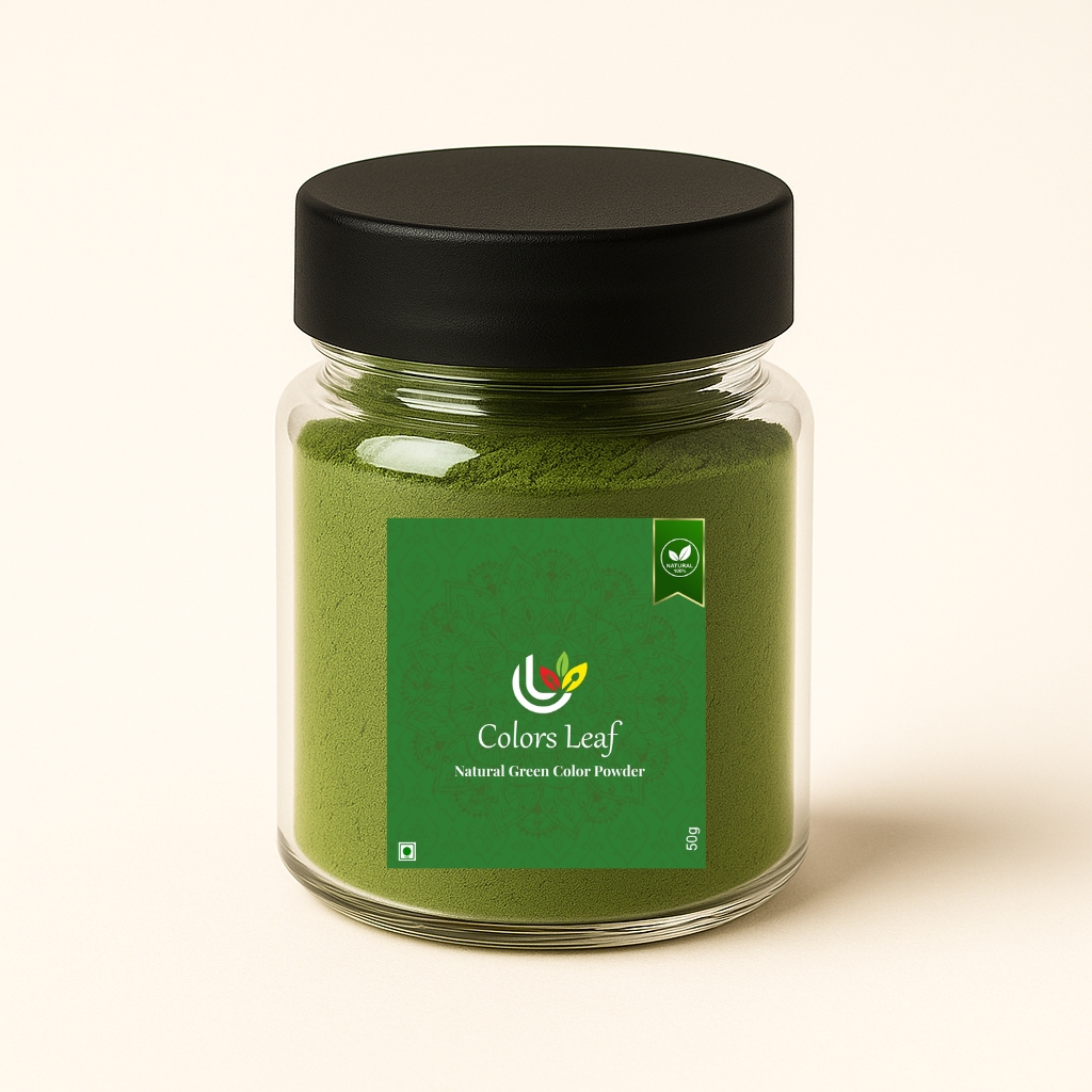 50g Natural green color powder