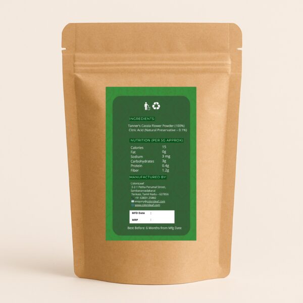 100g Natural Yellow Color Powder - Image 2